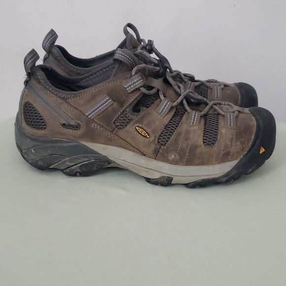 KEEN Shoe Mens 10 Atlanta Cool Low Height Breathable Steel Toe Work Utility Shoe - Picture 4 of 8